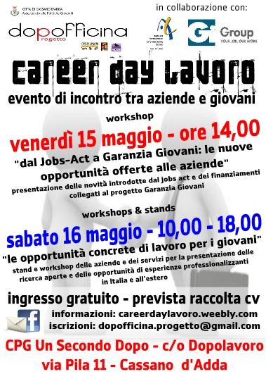 Career Day - Comune di Cassano d'Adda 